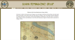 Desktop Screenshot of govanremgroup.org.uk